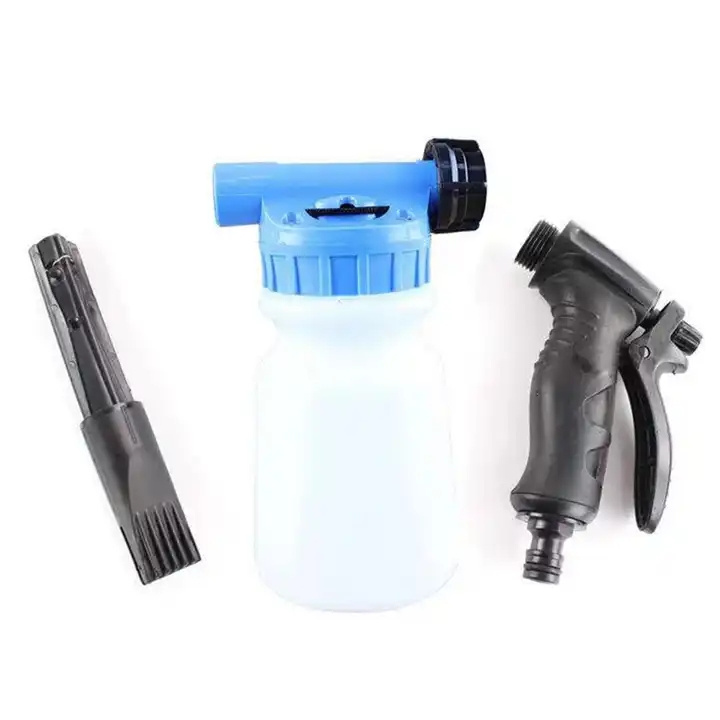 Car Wash Cleaning Tool Foam Gun Sprayer 4 Color Garden Hose Low Pressure Foam Washing Cleaner