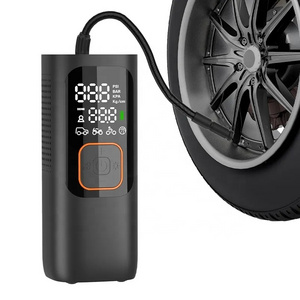 New Product Tire Inflator Portable Air Compressor 150psi Cordless Air Pump With Led Screen Suitable For Car