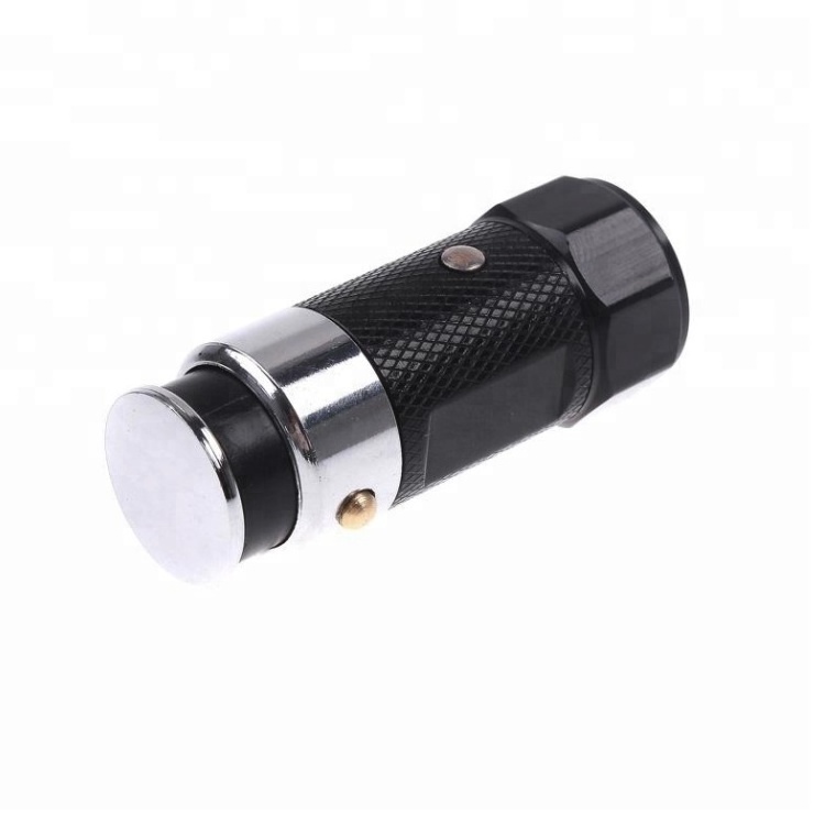 Mini Emergency Car Cigarette Lighter Rechargeable Flashlight 12V Small Led Car Flashlight