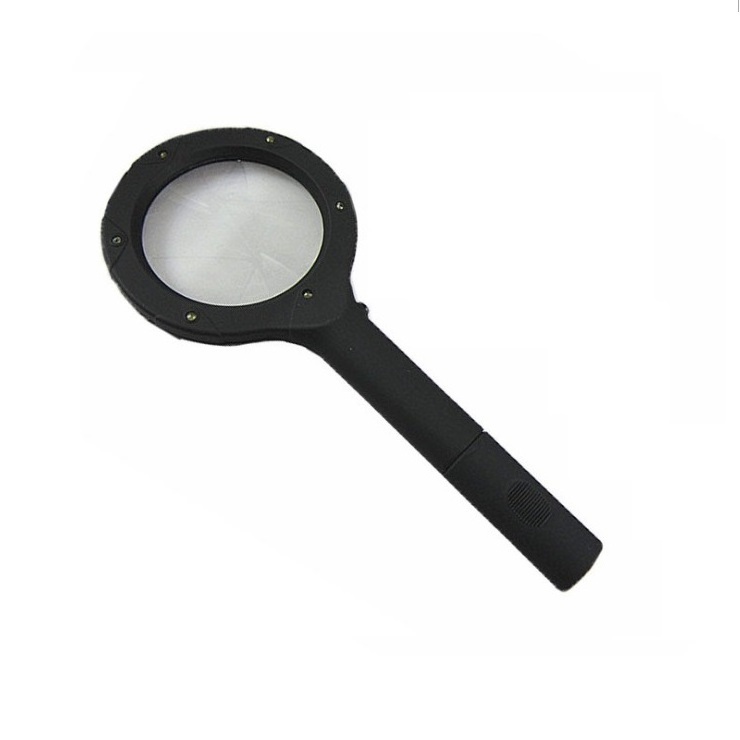 Super Bright Handheld Magnifying Glass Reading Magnifier With High Quality