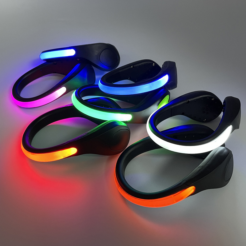 Luminous Safety Led Shoe Clip Light Waterproof Warning Sports Running Light Flashing LED Light Night