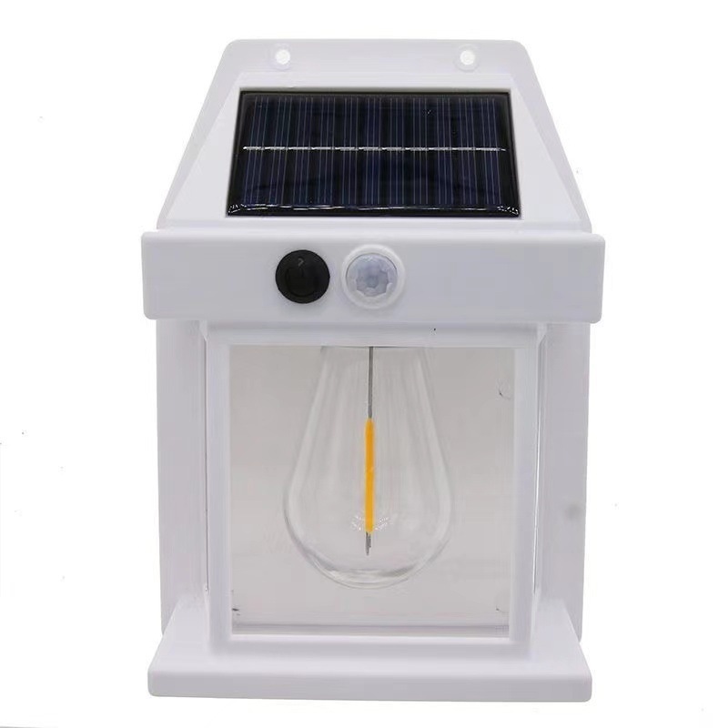 Outdoor Waterproof High Lumen Modern Motion Sensor Activated Wall Lamp Garden Led Solar Wall Light