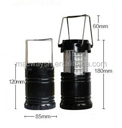 Hot Sale Cheap Price Emergency Mini 3*AA Battery Powered Hanging Handheld 30 led Cob Camping led Lantern