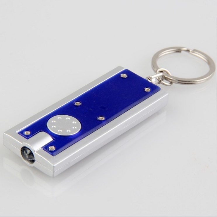 Customized Logo led Torch Keychain Light in Bulk, Promotional Mini led Keychain Flashlight