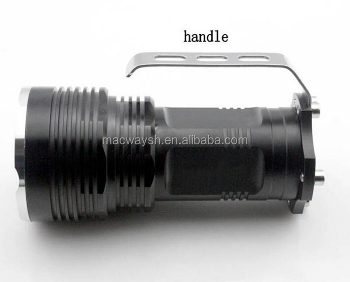 Trade Assurance Supplier High Power long range 5000LM Torch Light 5T6 LED Heavy Duty Strong Flashlight