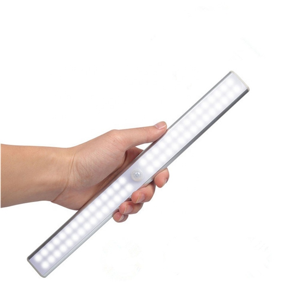 Wireless USB Charged 20 LED 24LED 30LED 40LED 60LED Motion USB Sensor Closet Lights with Magnetic Strip