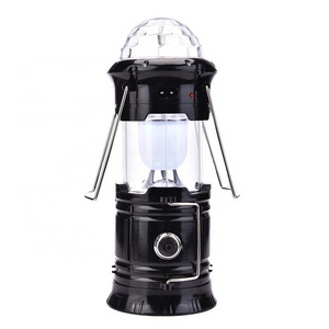 Solar Power LED Hand Lamp Portable Led Stage Disco Camping Lantern Tent Lights For Outdoor Lighting