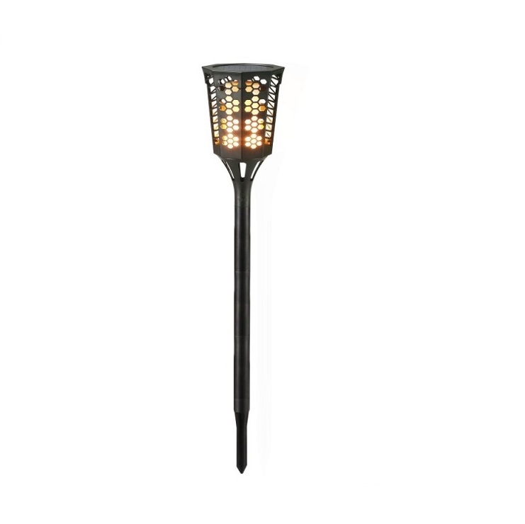 Waterproof Solar Power Flickering Flames Torches Lights Outdoor Landscape Decoration Lighting Dusk to Dawn Security Torch Light