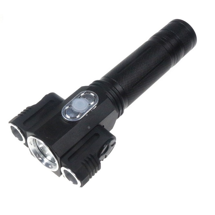 180 Degree Rotating T6 Torch Outdoor Portable Stand Light Hunting Fishing Magnet Flashlight