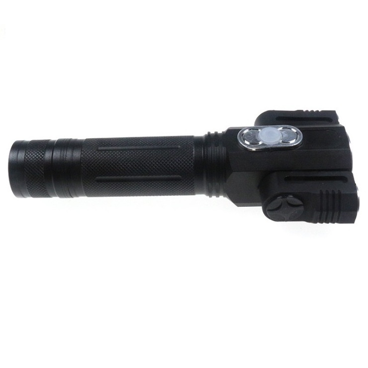 180 Degree Rotating T6 Torch Outdoor Portable Stand Light Hunting Fishing Magnet Flashlight