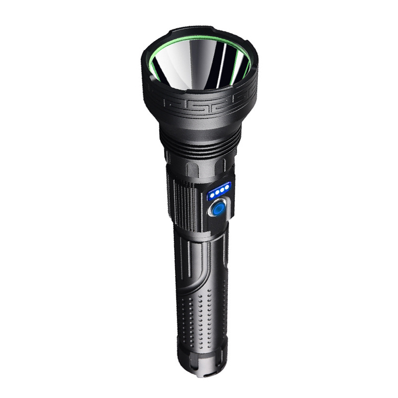 Super Bright Powerful Rechargeable High Lumens LED Flashlights for Outdoor Activity