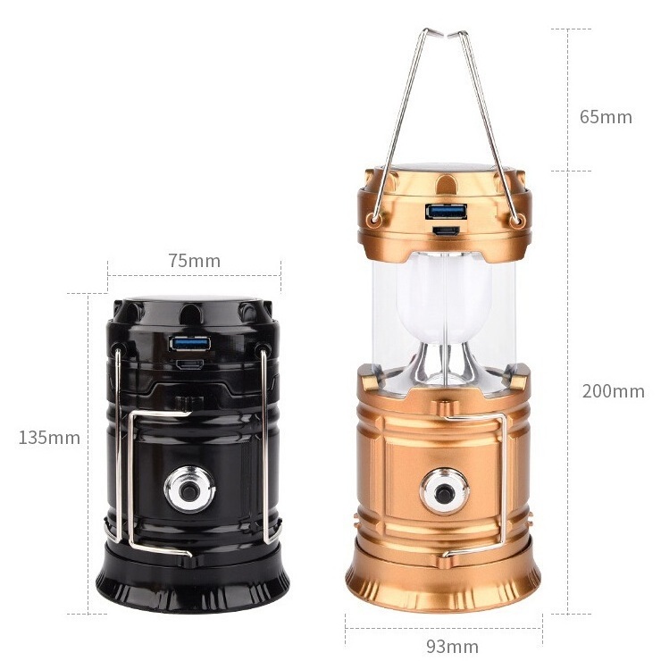 Supply Solar 18650 Battery Led Lamp Tent Light Solar Power Led Camping Lantern With Phone Charger