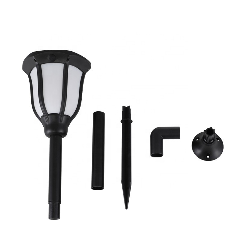 Outdoor Garden Landscape Waterproof  Solar Garden lamp Flickering Flames Led Torch