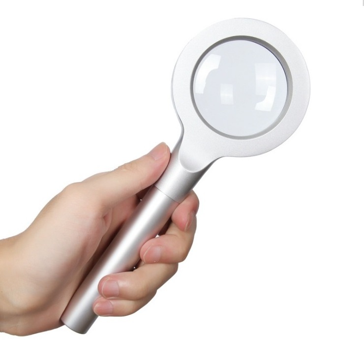 Super Bright Handheld Magnifying Glass Reading Magnifier With High Quality