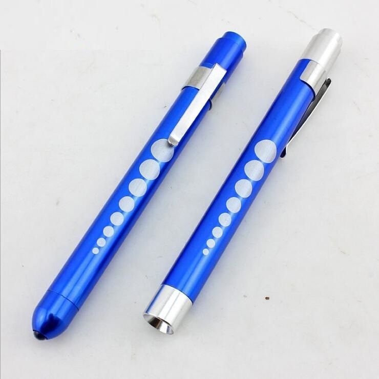 wholesale led pen light medical doctors, high power led penlight pocket torch with clip, doctor medical pen light torch