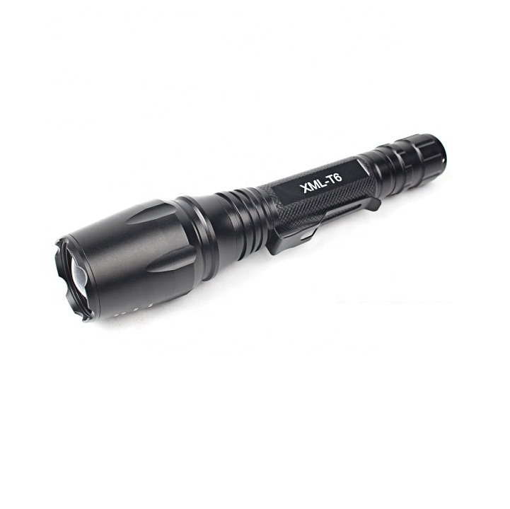 Outdoor Hunting Zoomable XML T6 Dimmable Torch Multi-purpose Rechargeable  2*18650 Led Flashlight