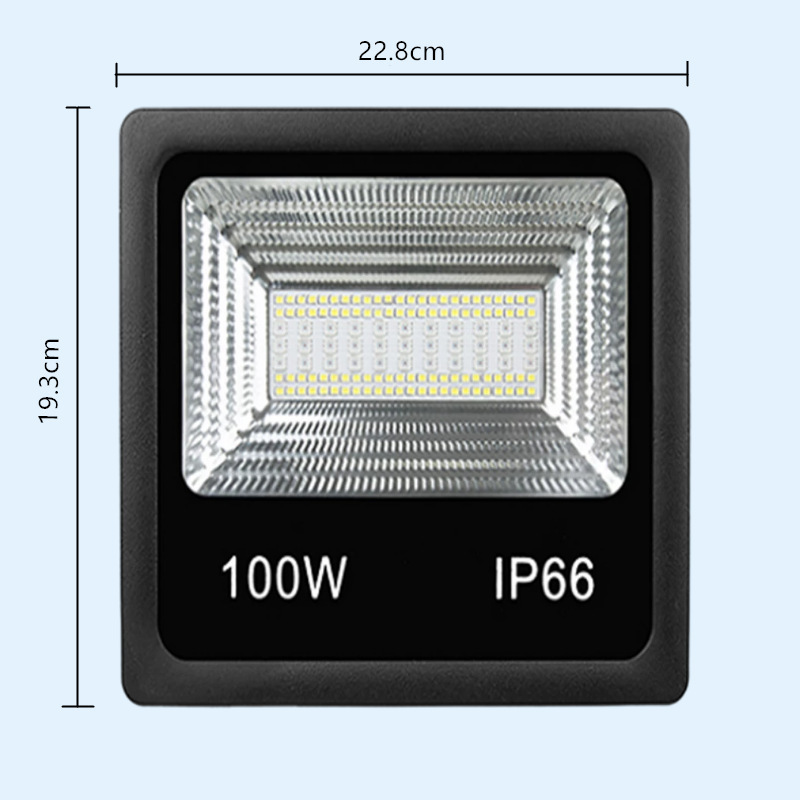 15-100W RGB Led Flood Light Smart App Control Garden Stage Lighting IP66 Waterproof Dimmable Outdoor Flood Light