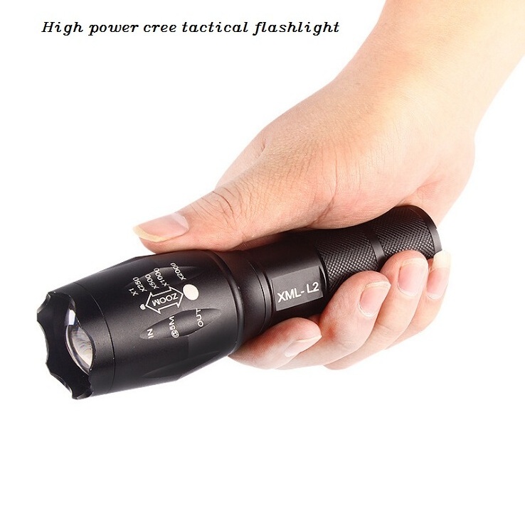 High Power10W Zoomable 18650 Aluminum LED Geepas Flashlight Rechargeable Torch flashlight