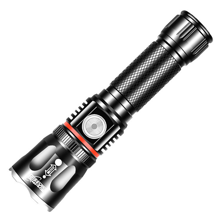 Portable Multifunctional Flashlights  COB Super Bright Flashlight Adjustable LED Torch Flash Light With Magnet