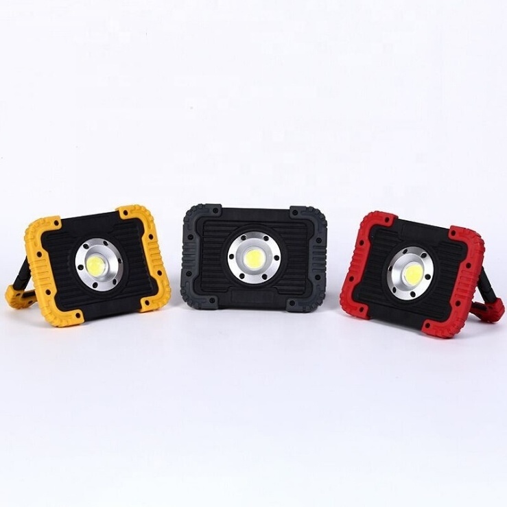 High power Search Light Hanging Portable Spotlight USB Rechargeable 10W COB Led Worklight