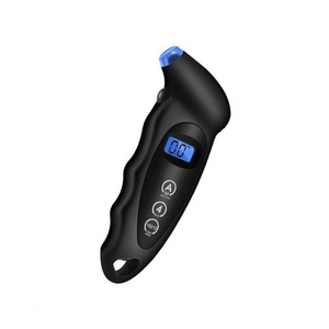 Hot Selling CE FCC Black LCD And Non-Slip Grip Car Led Digital Air Tire Pressure Gauge