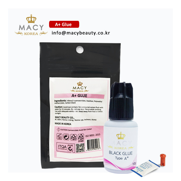 suitable for sensitive skin non toxic eyelash glue macy black glue A+ type professional eyelash glue