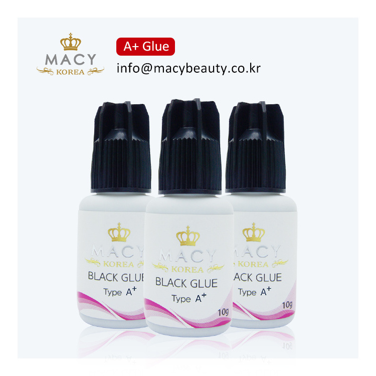 suitable for sensitive skin non toxic eyelash glue macy black glue A+ type professional eyelash glue