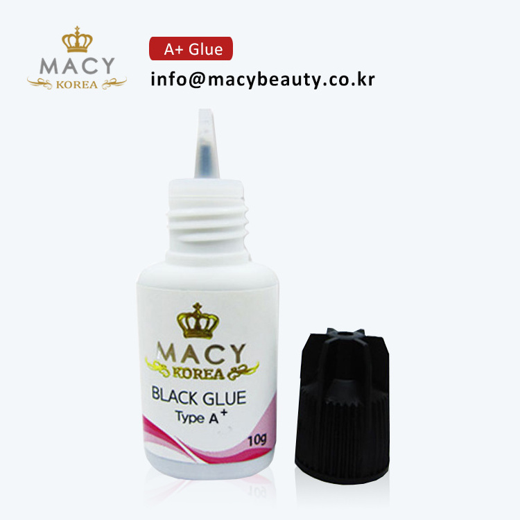 suitable for sensitive skin non toxic eyelash glue macy black glue A+ type professional eyelash glue