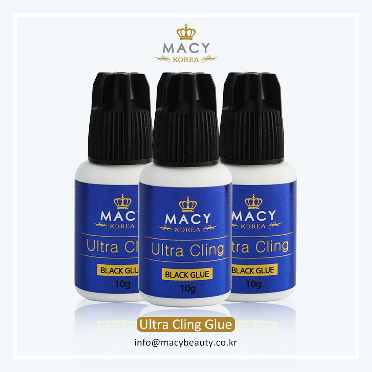 MACY korea High quality korea eyelash glue 1 sec Fast Dry glue MACY top grade eyelash glue