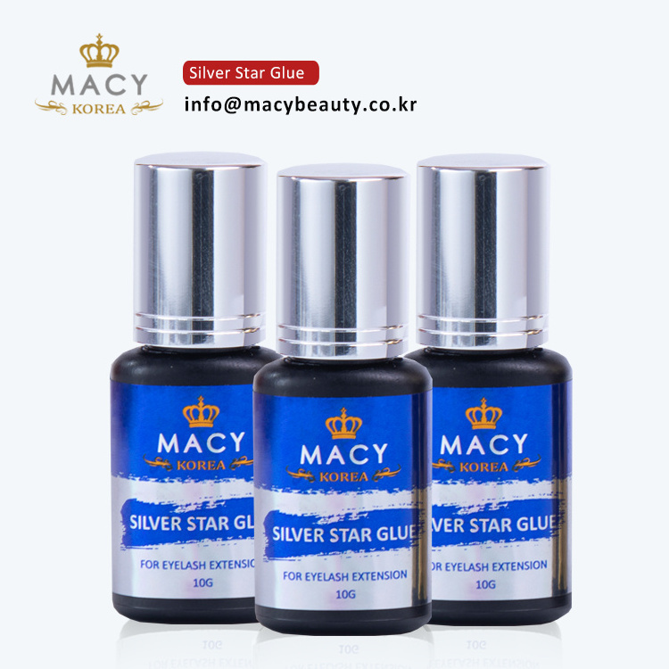 Macy Silver star glue eyelash extension glue