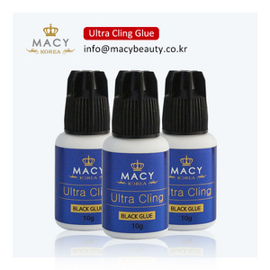 MACY BEAUTY ULTRA CLING GLUE 1 sec fast drying 4~5 weeks lasting super bonding eyelash black adhesive