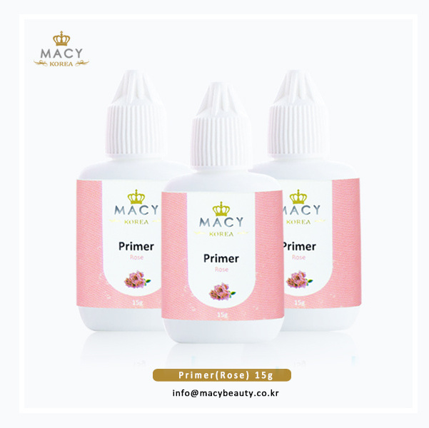 New arrival eyelash primer rose scent glue accelerator private label acceptable high quality macy