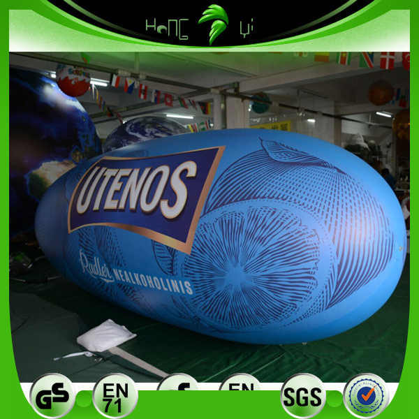 Hongyi Toy 5M Customized Advertising RC Airship Balloon Hot Sales Toys Custom Inflatable Helium Zeppelin Blimp