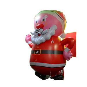 Outdoor Christmas Giant Inflatable Santa Claus Model Balloons Custom Inflation Santa Model Decoration Balloons