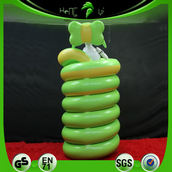 High Quality Inflatable Custom Inflatable Snake Girl for Fun