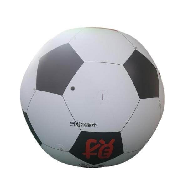 Outdoor Custom Logo Airtight Inflatable Football Giant Inflatable Soccer Balloon For Promotion