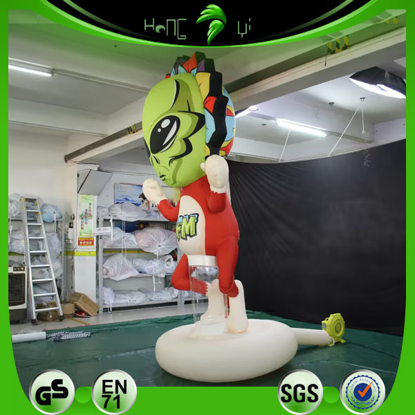 Cold Air Inflatable Alien Custom Inflatable Model for Space Theme Decoration