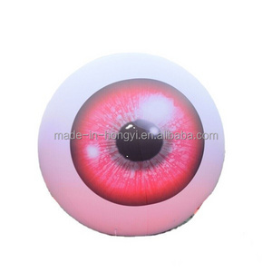 Promotion Giant Inflatable Eye Printing Balloon Hongyi Toy Custom PVC Inflatable Eyeball For Event