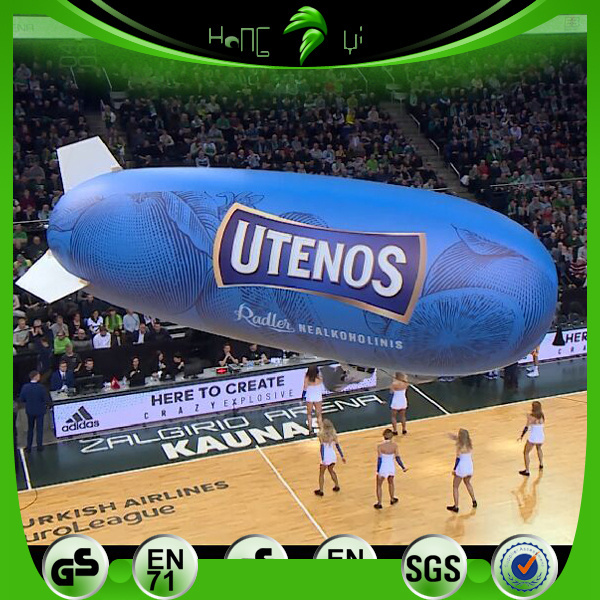 Hongyi Toy 5M Customized Advertising RC Airship Balloon Hot Sales Toys Custom Inflatable Helium Zeppelin Blimp