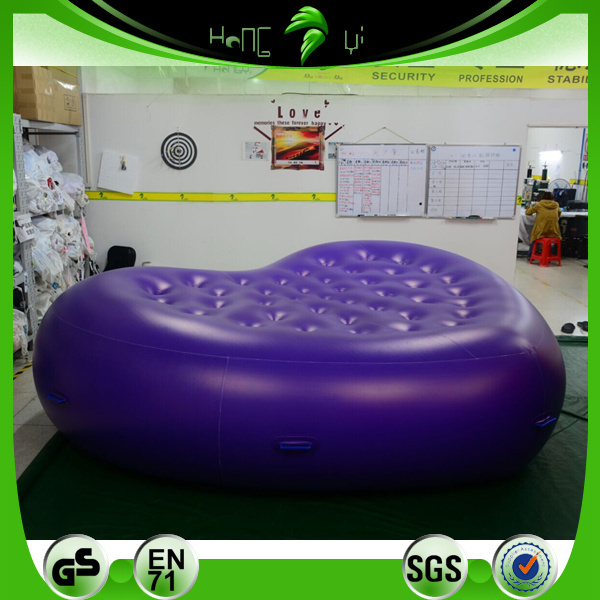 Inflatable Heart-shaped Bed Girl Large Shape Sofa on Sale