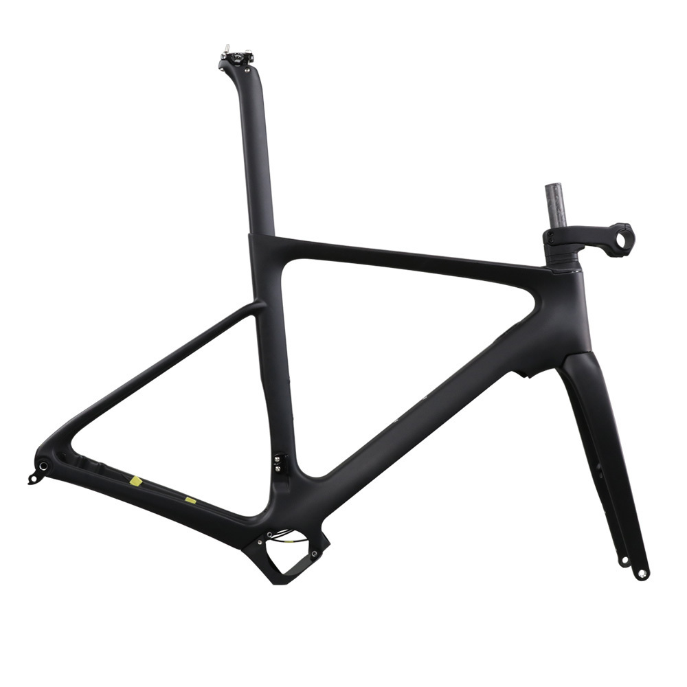 Factory directly sell super light toray high modulus durable carbon road E bike Monocoque frame matching with Fazua motors