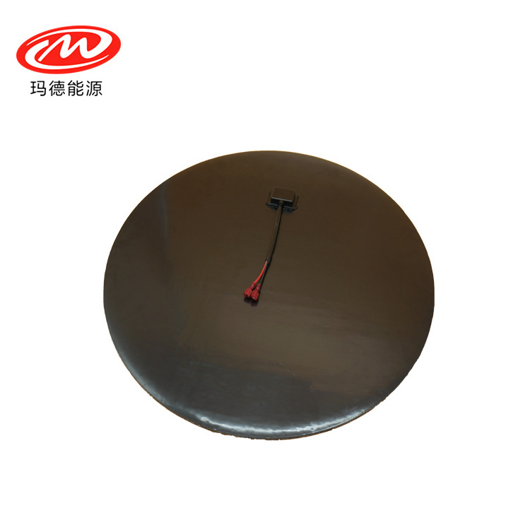 Direct Factory Custom 1W 2W 3W 5W 10W 15W 18W 20W 25W 30W 33W Round Glass Solar Panel