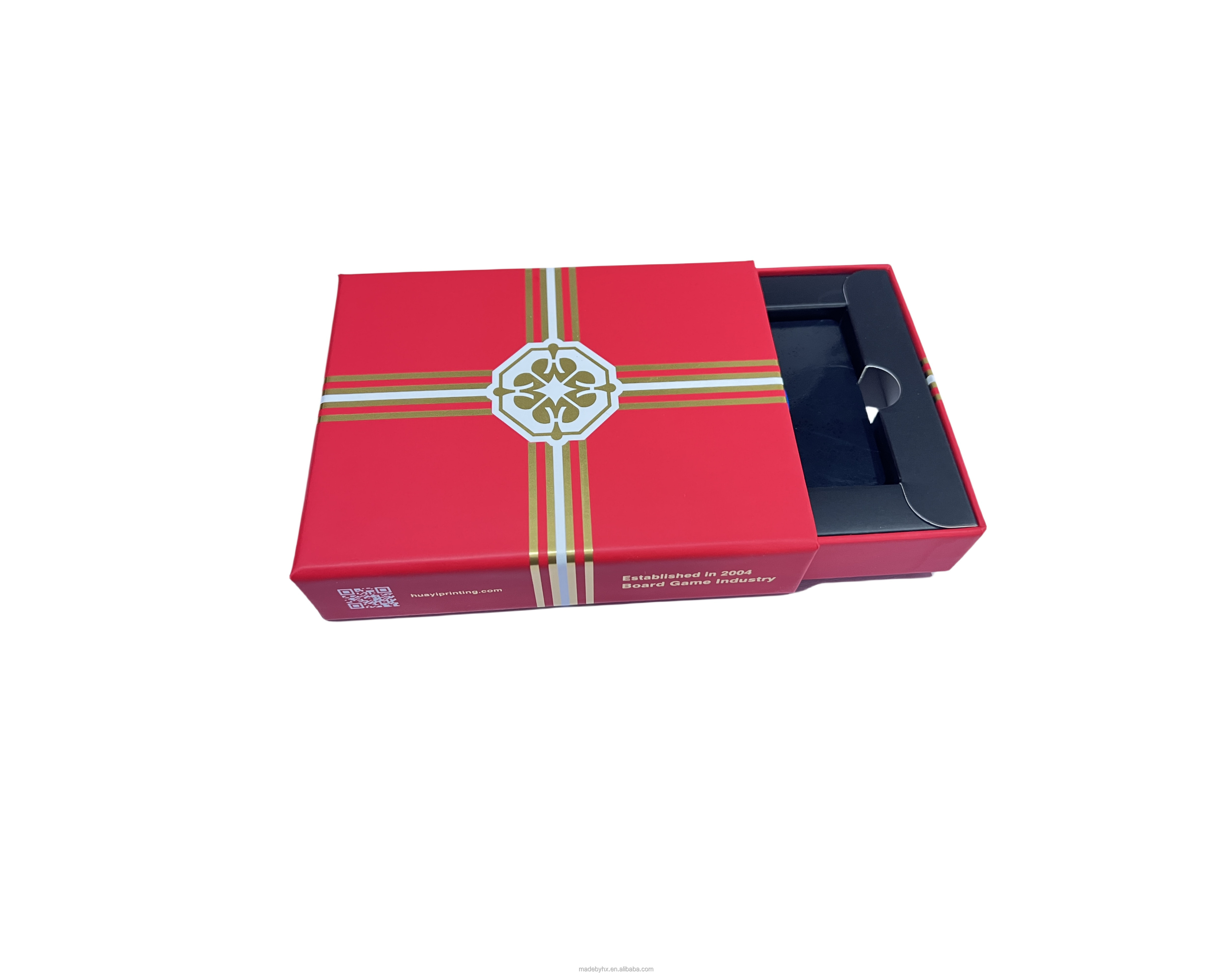 2023 Hot Quality Classic  Game Black Core Paper Christmas gift box poker customization playing cards