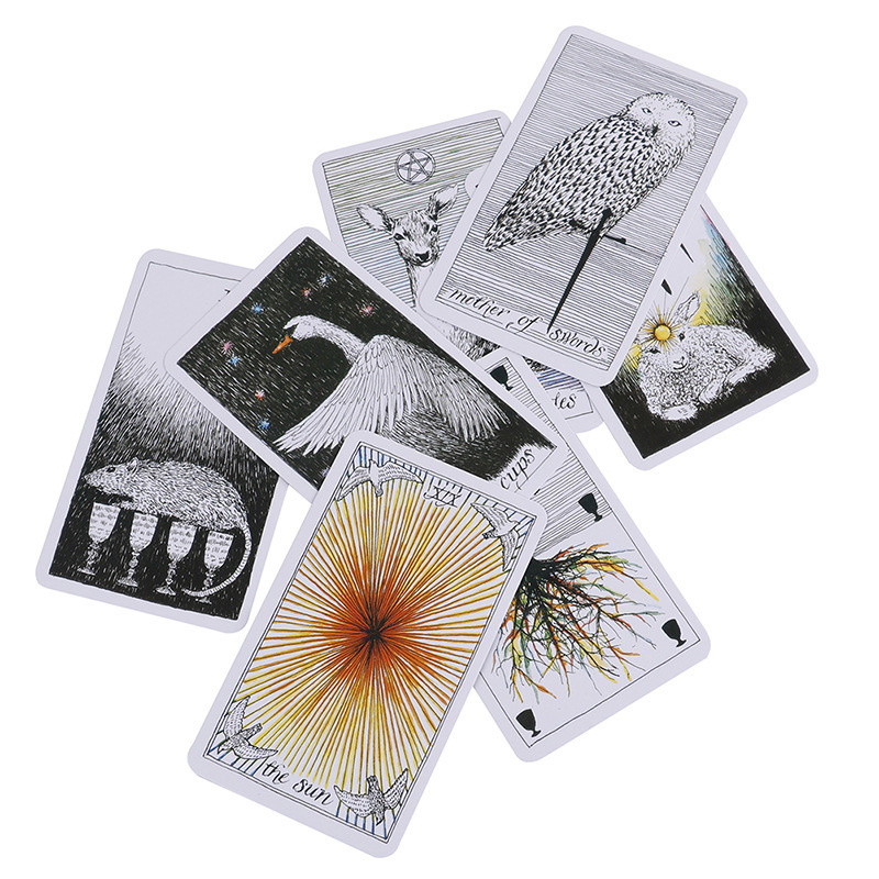 Wholesale custom tarot game cards with high quality cards oracle deck  printing playing card