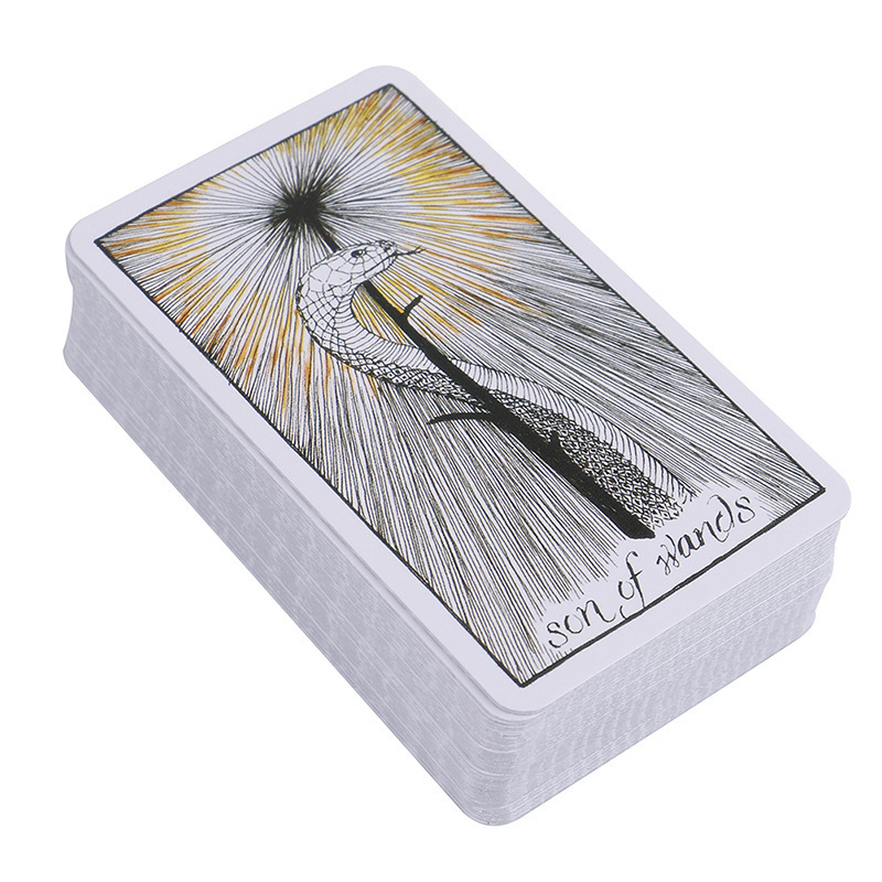 Wholesale custom tarot game cards with high quality cards oracle deck  printing playing card