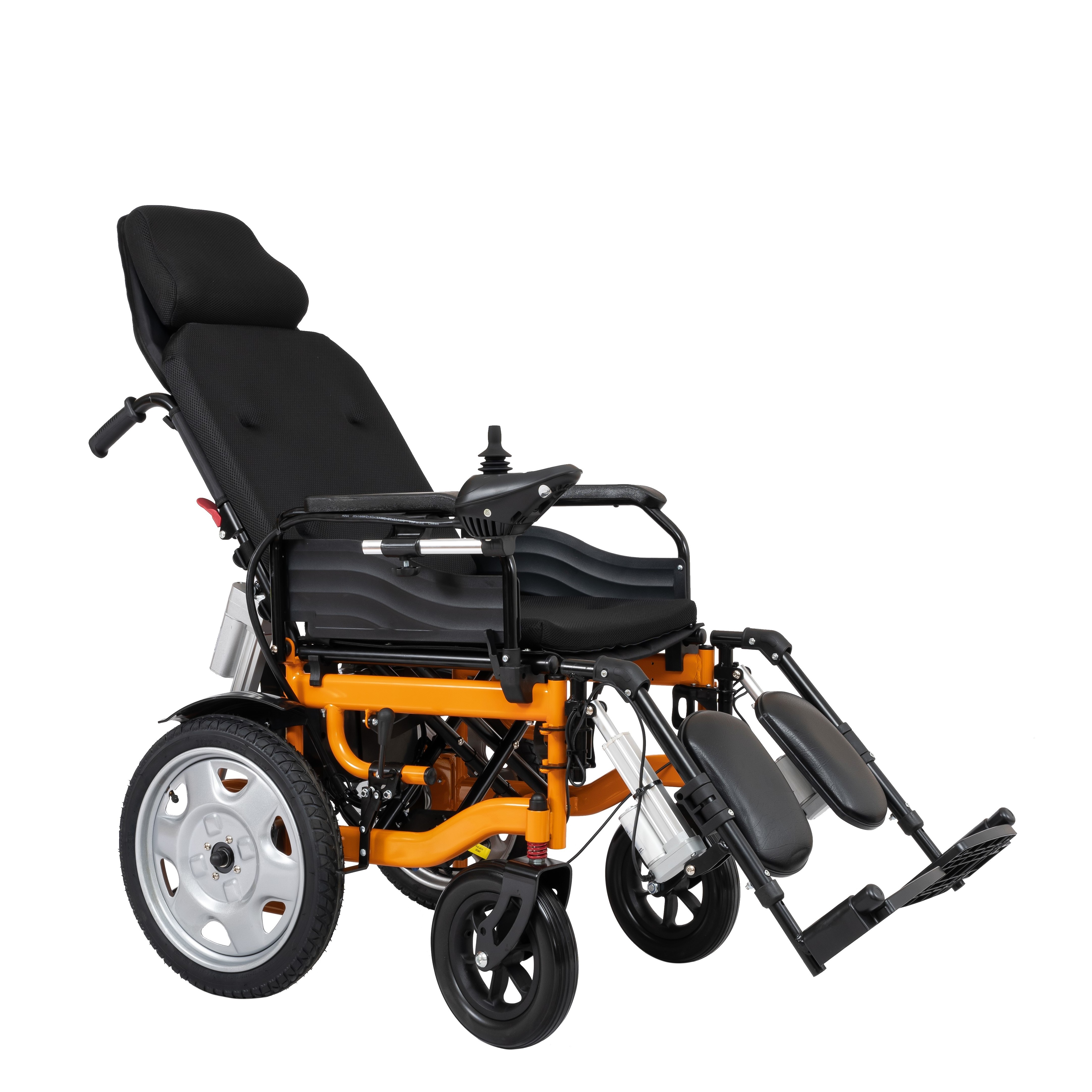 Fully automatic electric high back electric full sleeper comfortable and easy to operate simple and safe electric wheelchair