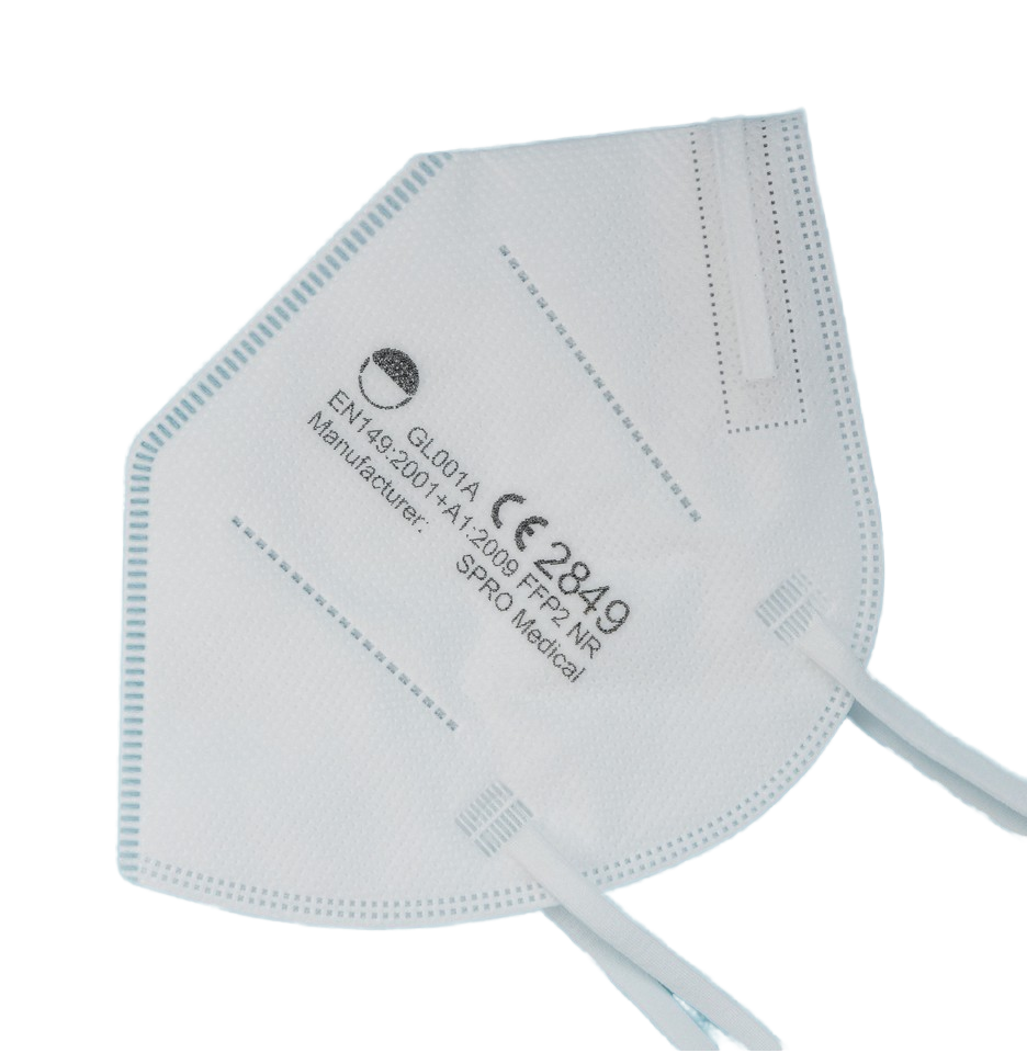 FFP2 disposable medical mask with melt-blown layer protection 4 anti-bacterial Medizinische medical mask