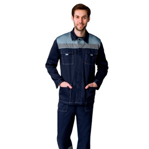 Dark Blue Workwear Uniforms Costume Protection Workwear For Men