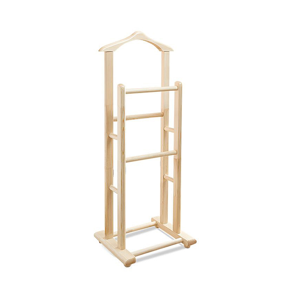 High Quality Stylish Design Standing Wooden Hanger For Clothes Home Furniture Russian Factory Supplier Wholesale Price