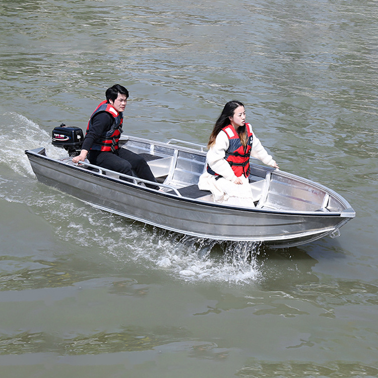 Boat for Sale Welded Deep V Aluminum Custom 11 Ft Small All Ce Aluminum Boot Aluminum Boats from Shandong Micro Wave Waters 55kg